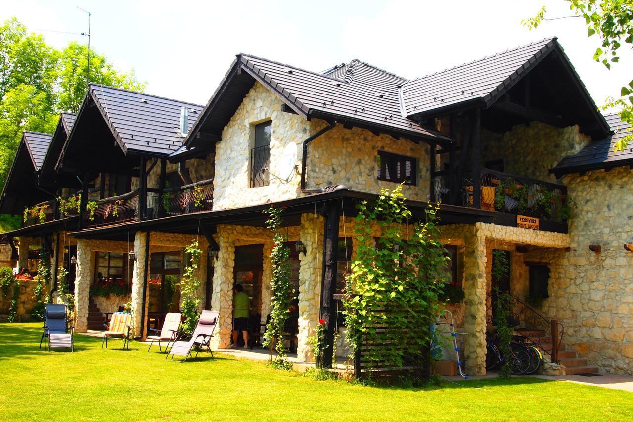 Pensiunea Casa Dacilor Podeni Bagian luar foto